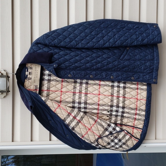 Burberry Other - BURBERRY MEN'S CHECK LINED CLASSIC QUILTED JACKET COAT